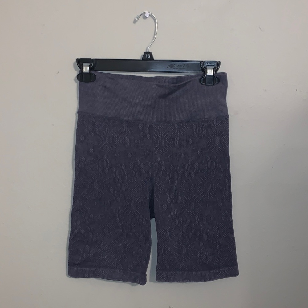 Aerie patterned biker shorts